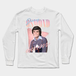 Donny Osmond - Retro 70s Aesthetic Fan Design Long Sleeve T-Shirt